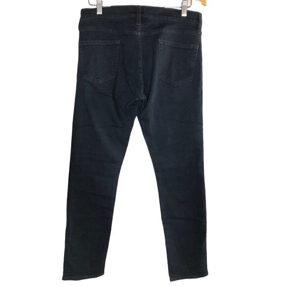 J. Crew 484 Jeans Slim Fit Stretch Tapered Deep Lake Wash Dark Blue Mens 30 x 32 - Picture 3 of 8